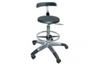 Стул вращающийся с полиуретановым сиденьем (опора для ног) ТМВ.5005 Стул вращающийся с полиуретановым сиденьем (опора для ног) ТМВ.5005
